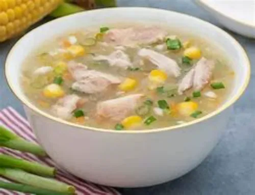 Sweet Corn Chicken Soup